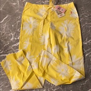 Yellow sunflower sleep wear by juicy couture